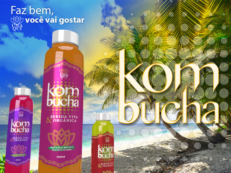 Campanha kombucha unaqui Campanha kombucha unaqui - Nêio Mustafa