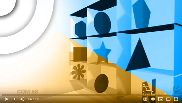 Direção, animação e edição para o vídeo sobre os conceitos lean