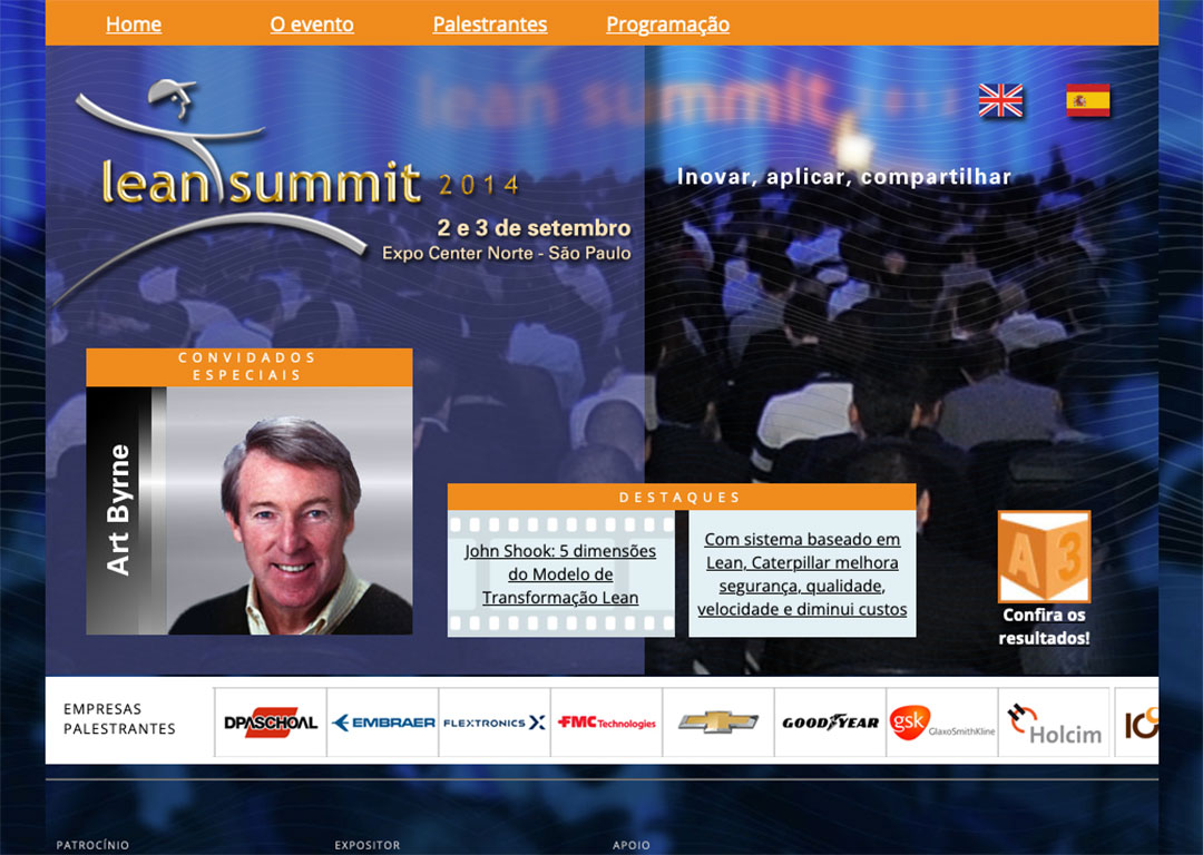 Campanha - lean summit 2014 - Nêio Mustafa