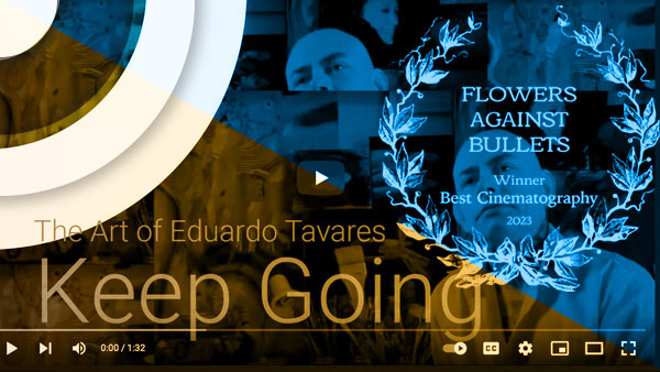 Concepção, direção, edição e trilha sonora para o trailer 'The Art of Eduardo Tavares - Keep Going'